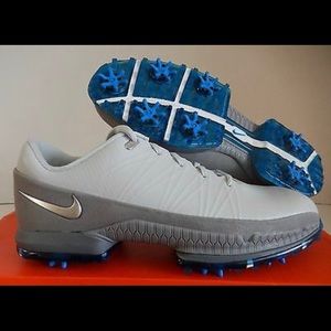 NIKE AIR ZOOM ATTACK GOLF CLEATS PLATINUM-GREY